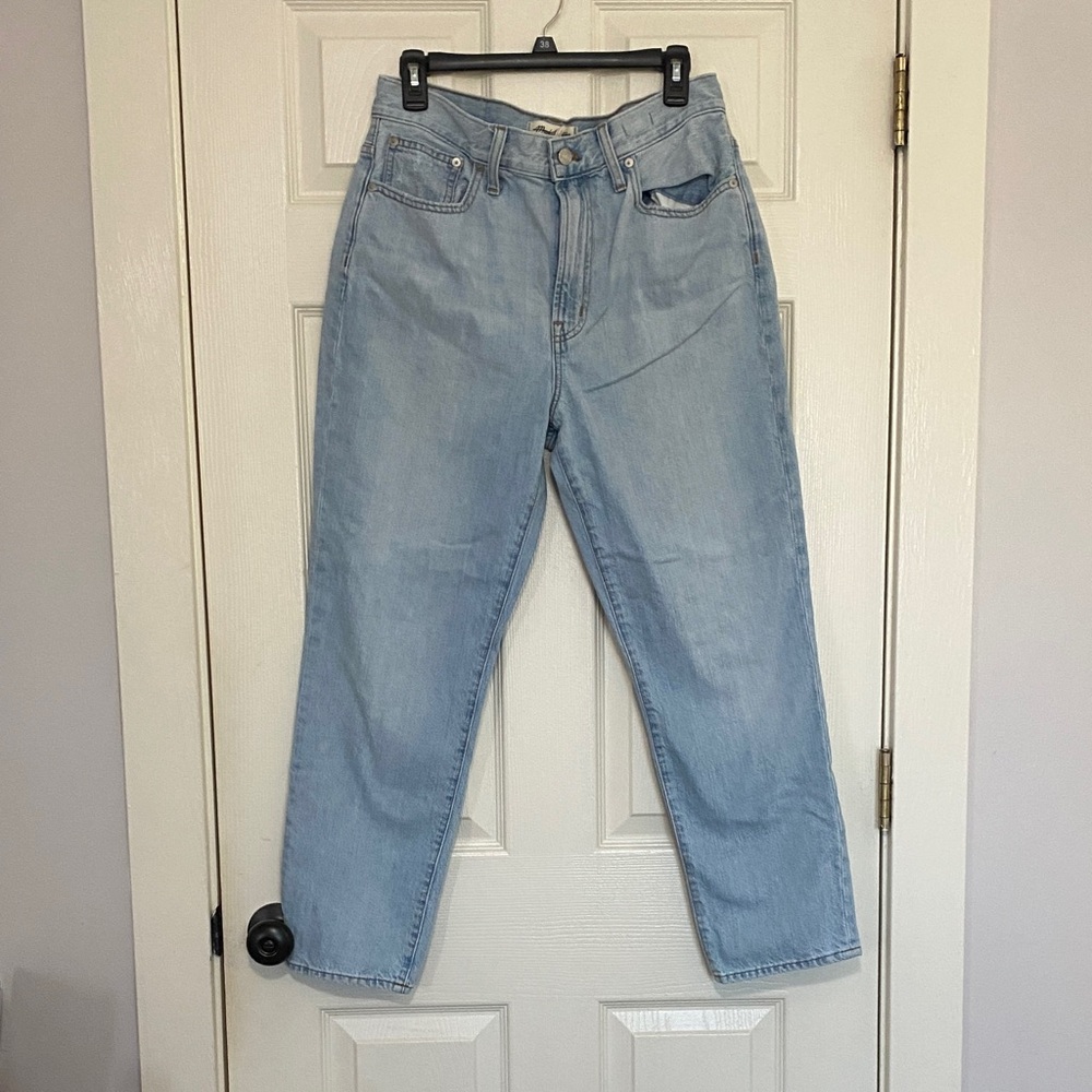 Madewell Sky Blue Denim Perfect Vintage Jeans 30